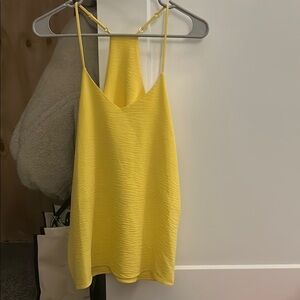 New Zenana yellow tank- small